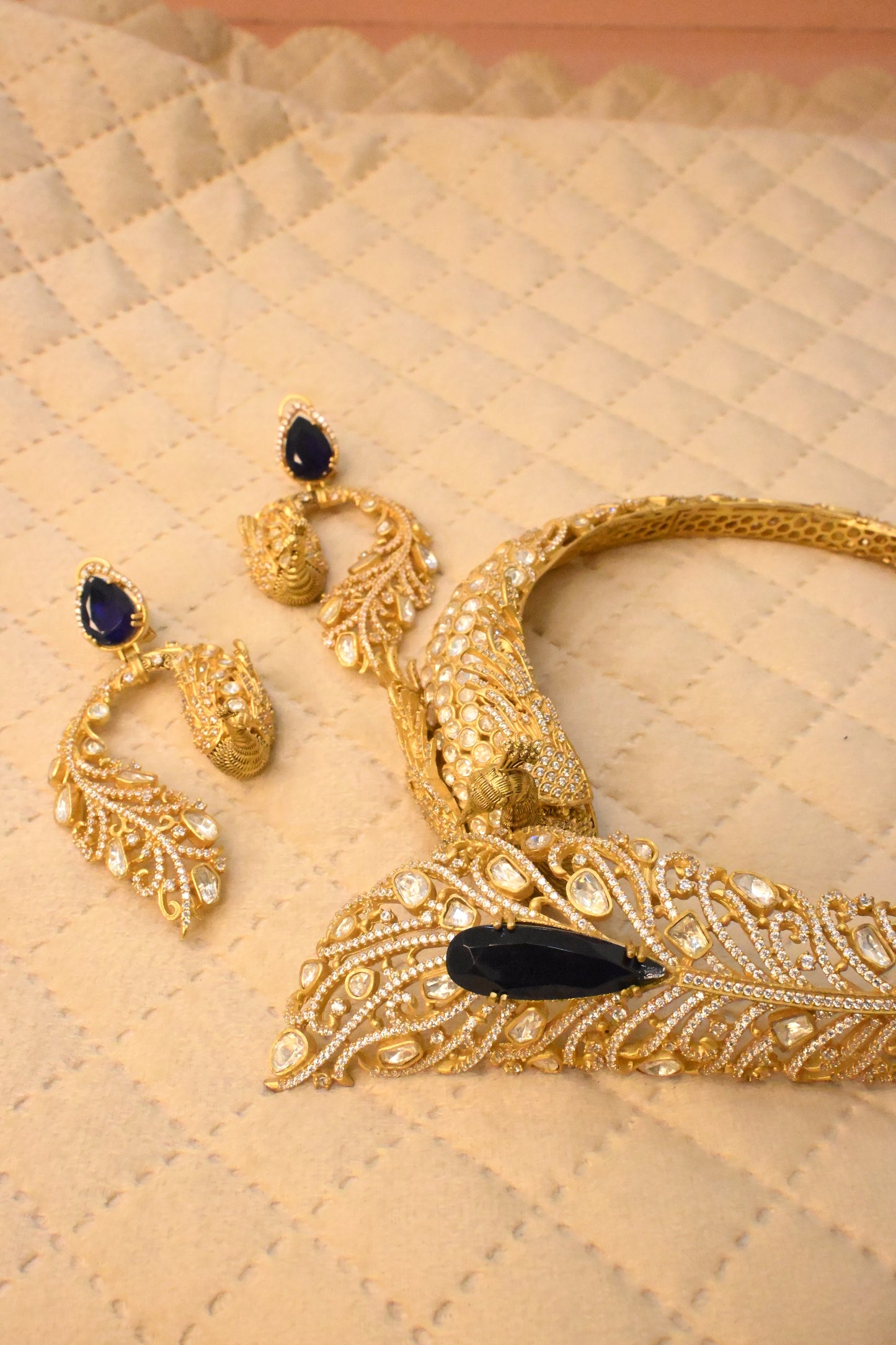 MOISSANITE NECKLACE SET