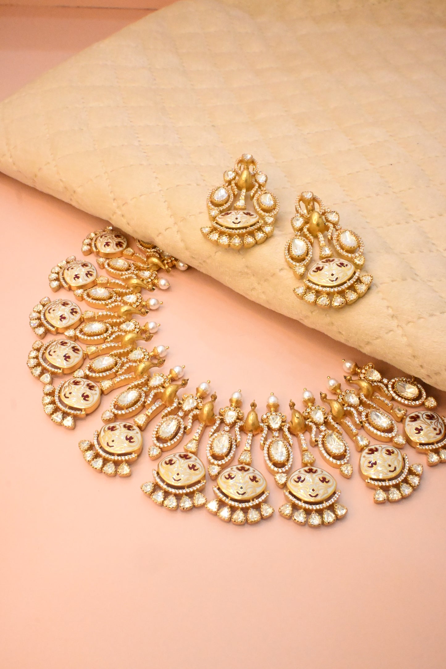 MOISSANITE NECKLACE SET