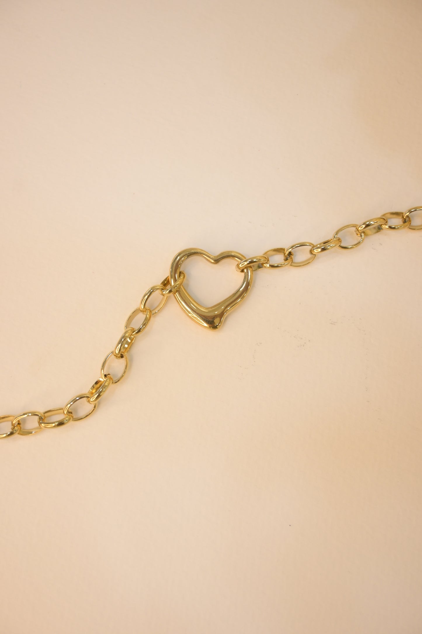Heart Shape Chain Bracelet