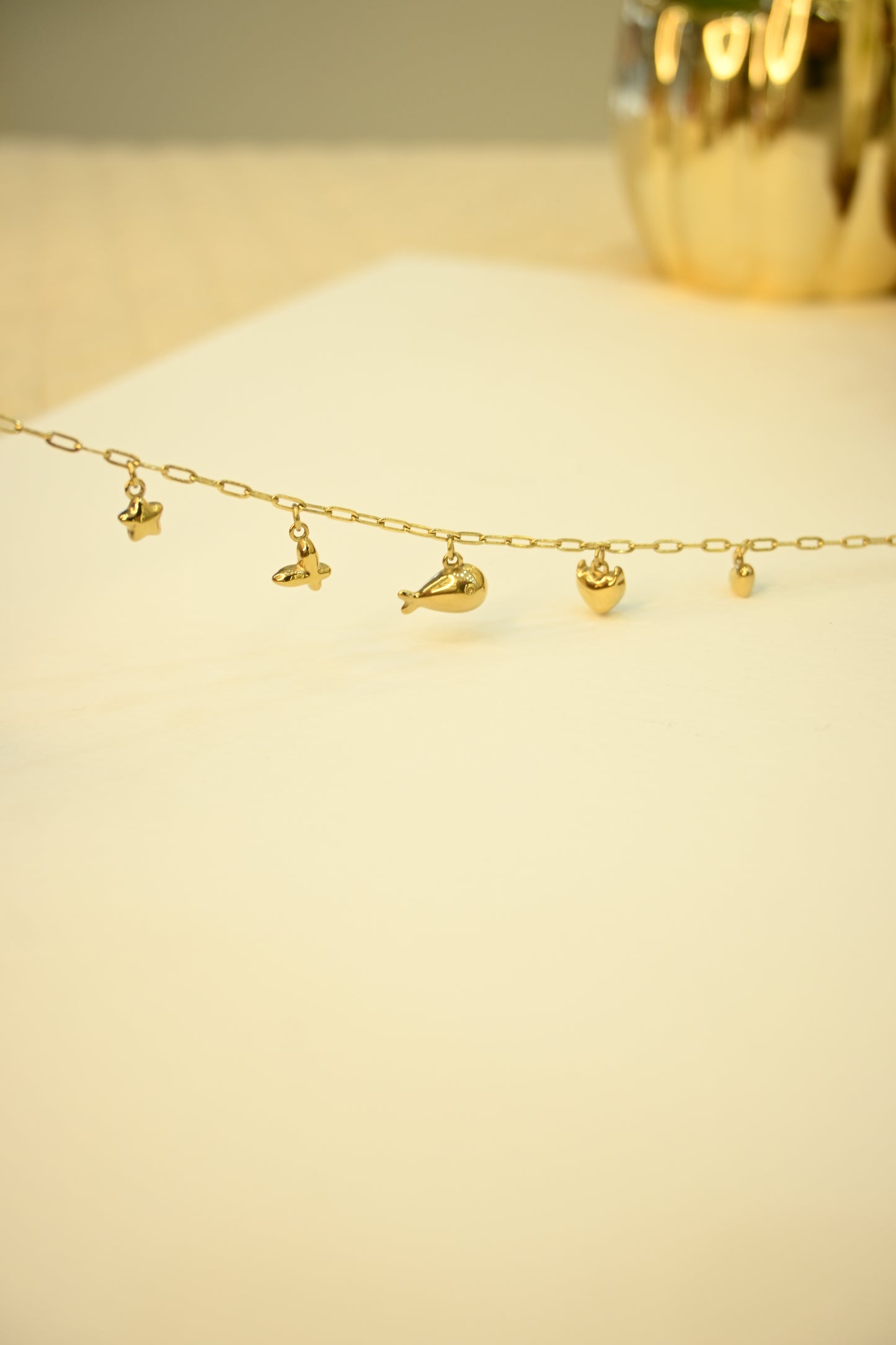 Fish Charm Bracelet