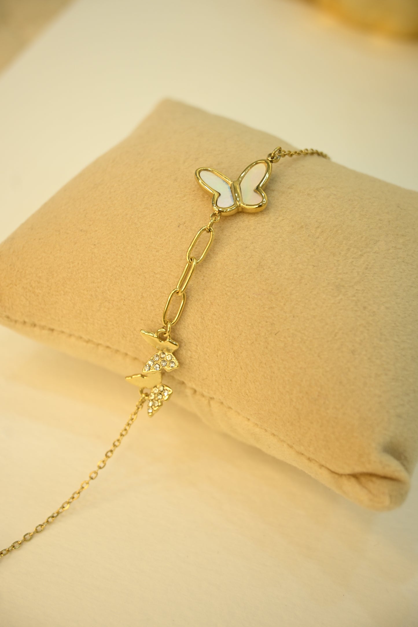 Butterfly Charm Bracelet