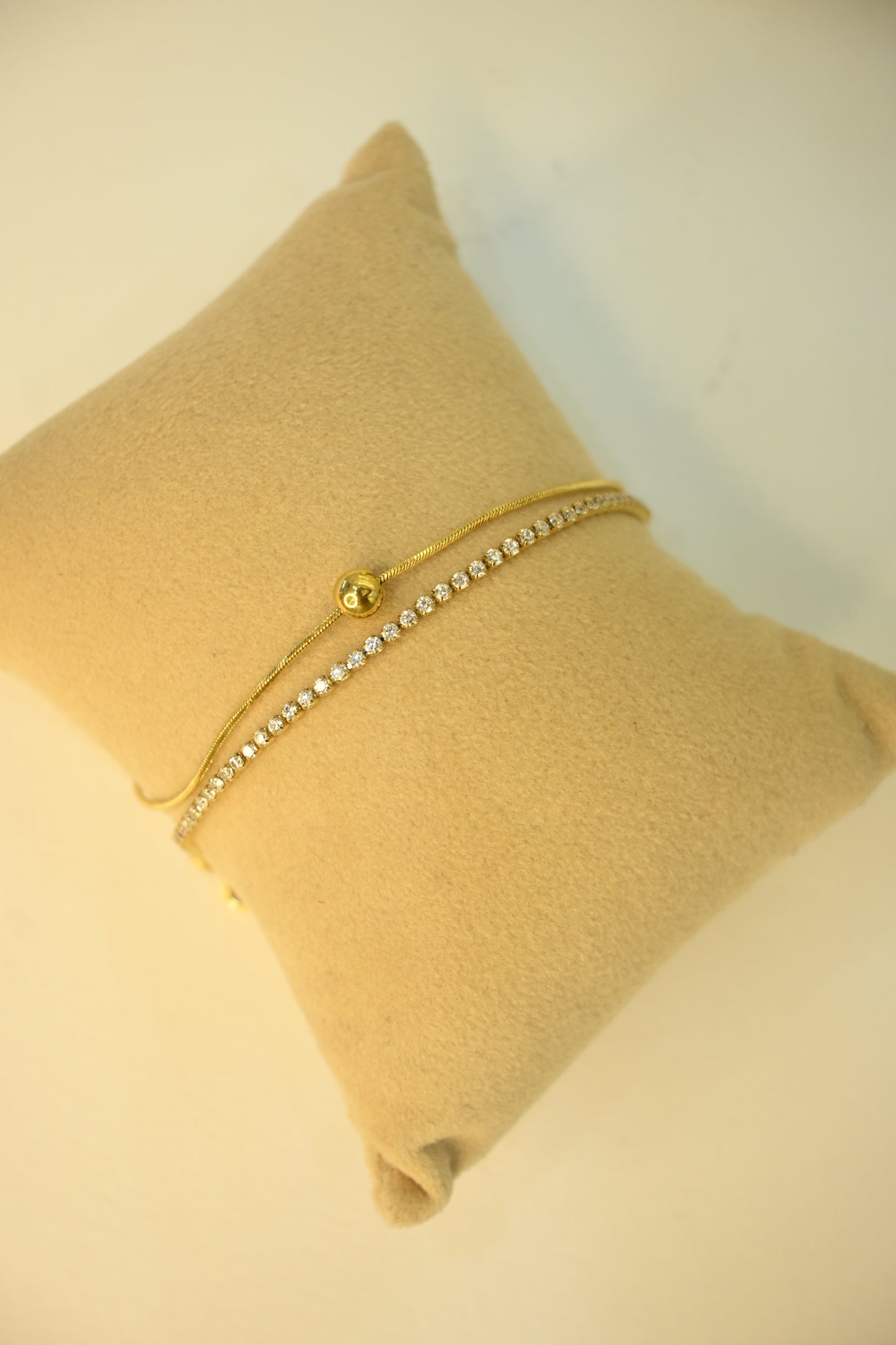 Gold Studed Bracelet