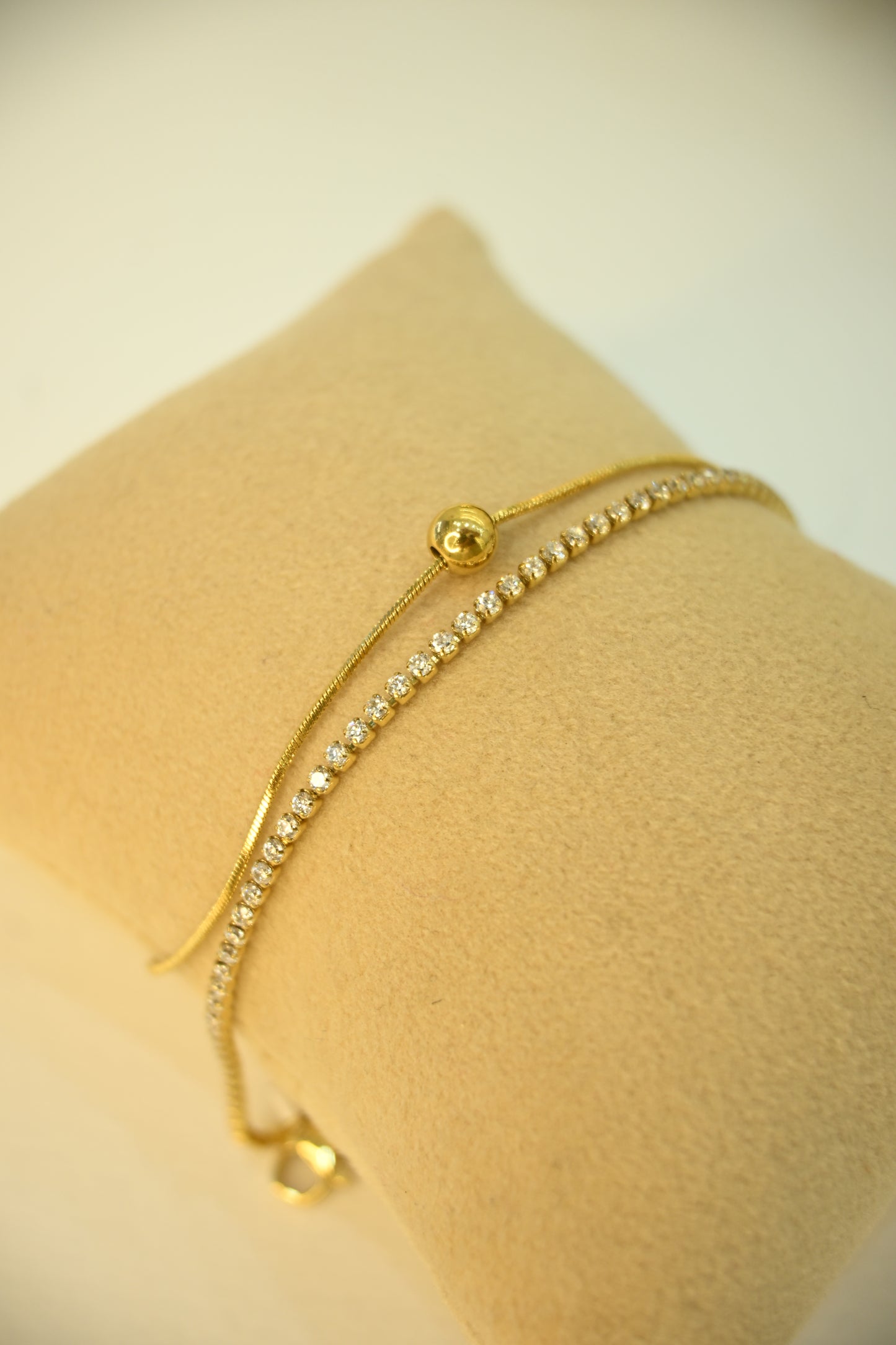 Gold Studed Bracelet