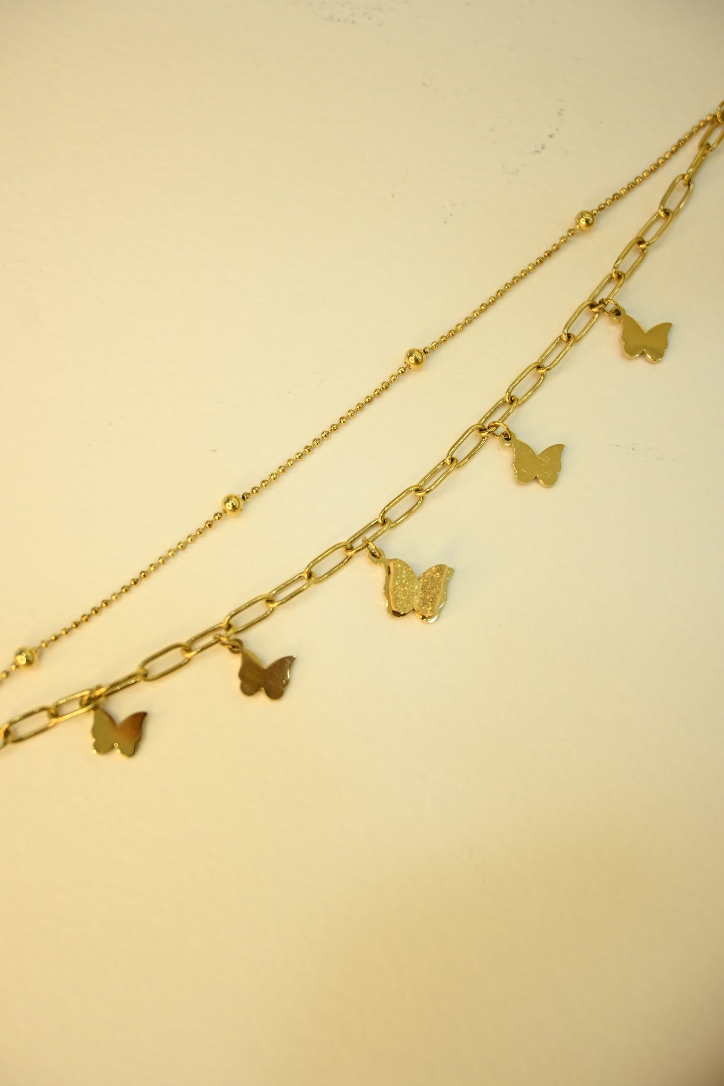 Butterfly Chain Bracelet