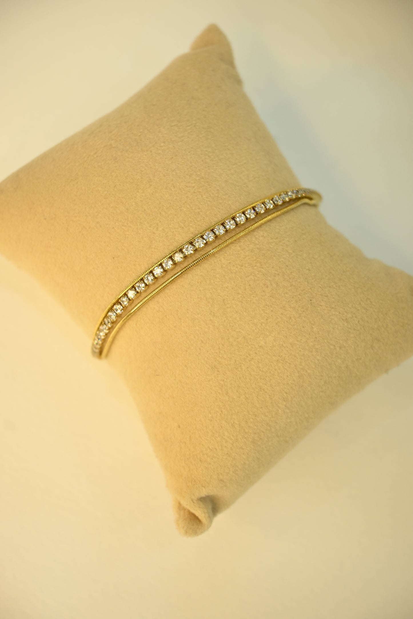 Stone Beaded Multilayer Chain Bracelet