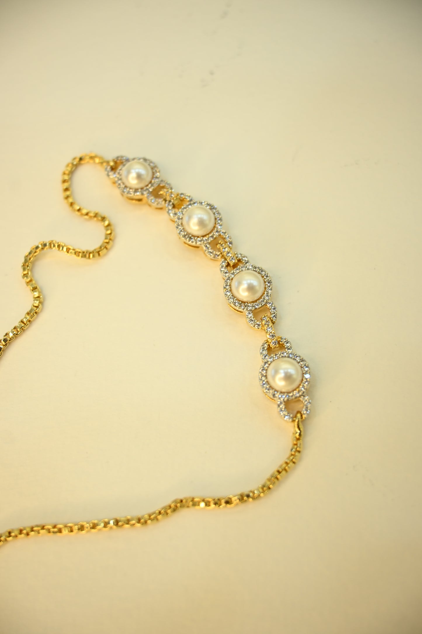 Pearl Chain Bracelet