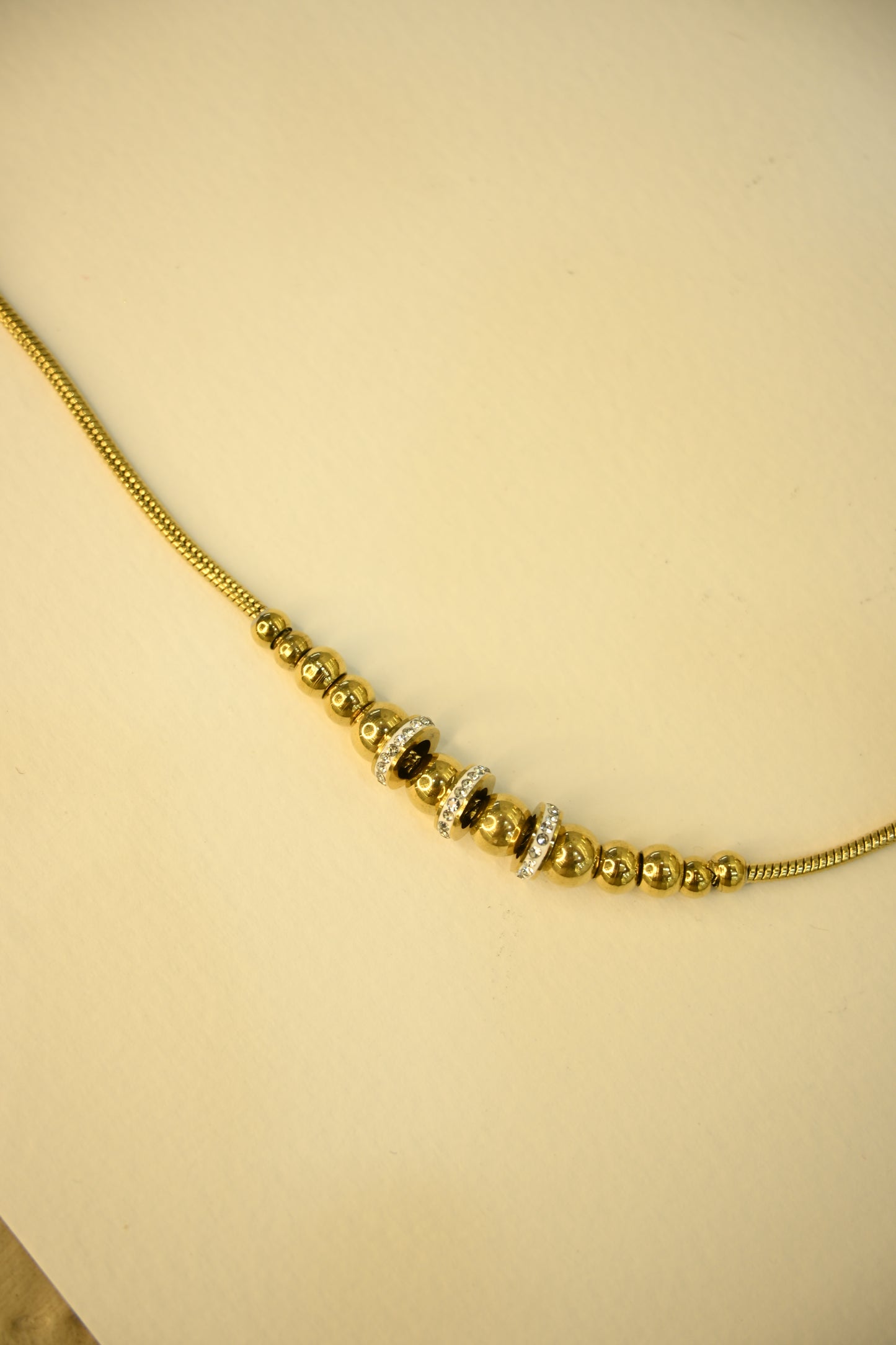 Gold Plated Beaded Bracelet