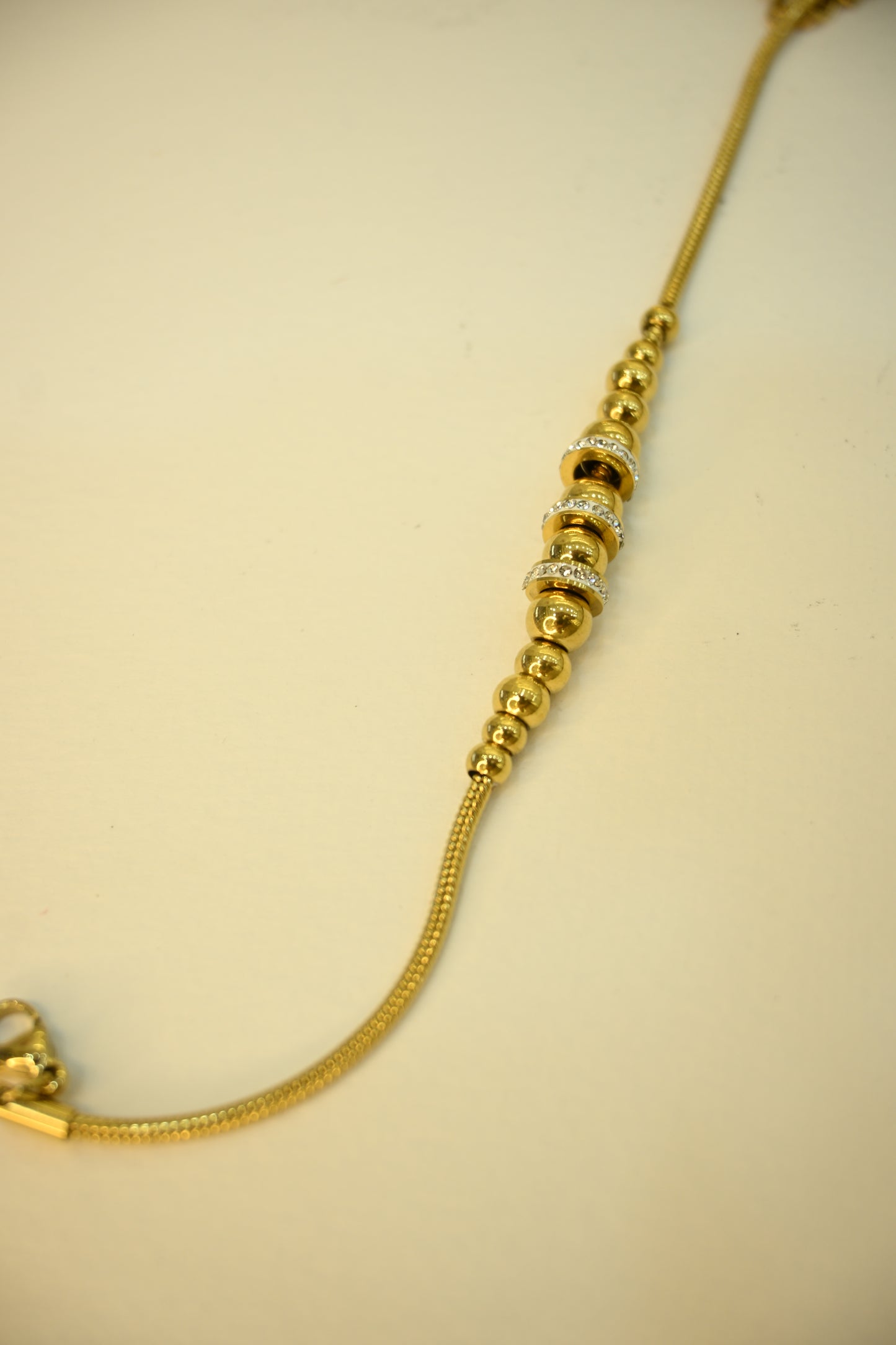 Gold Plated Beaded Bracelet