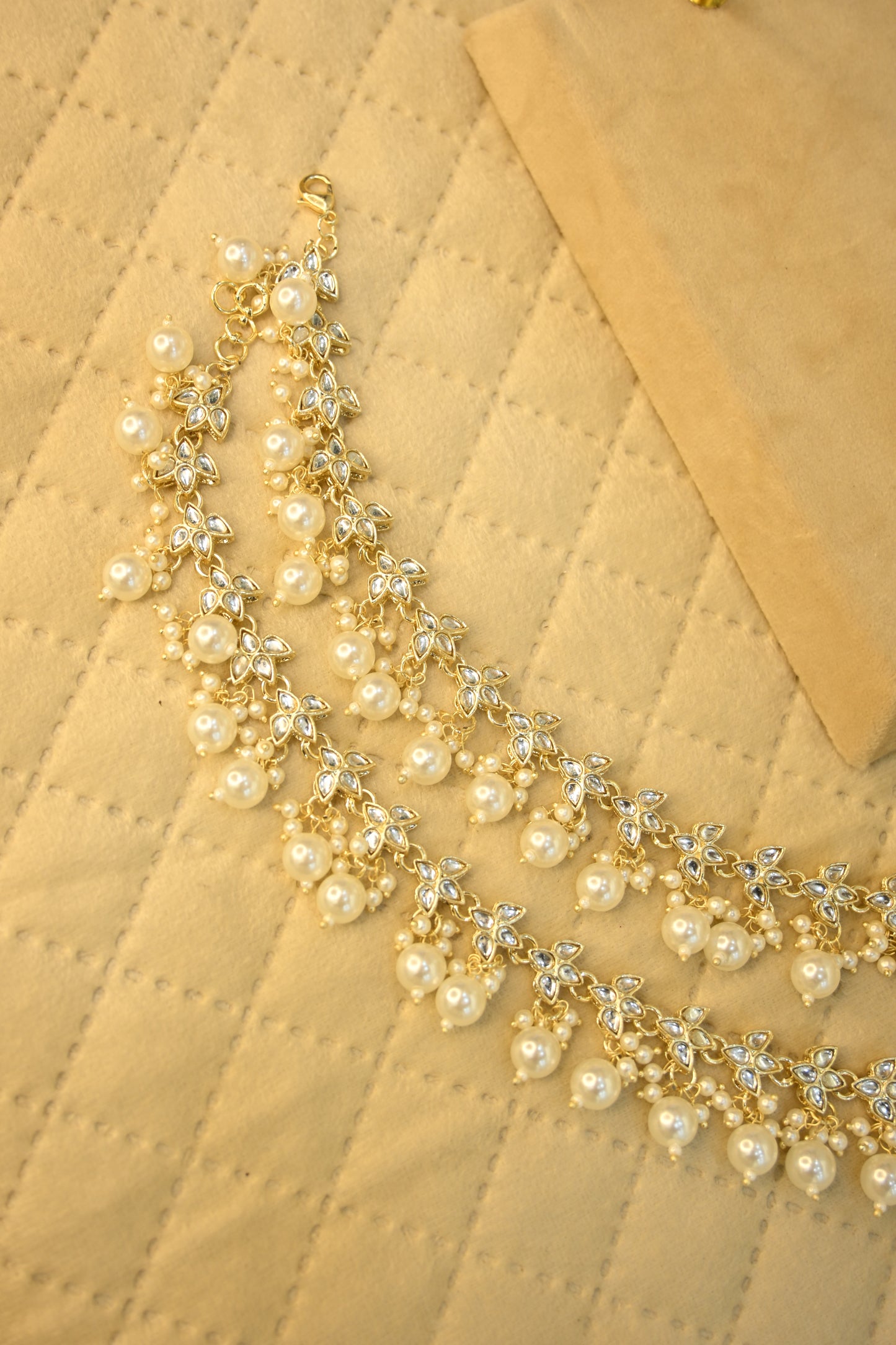 Pearl Stone Anklet