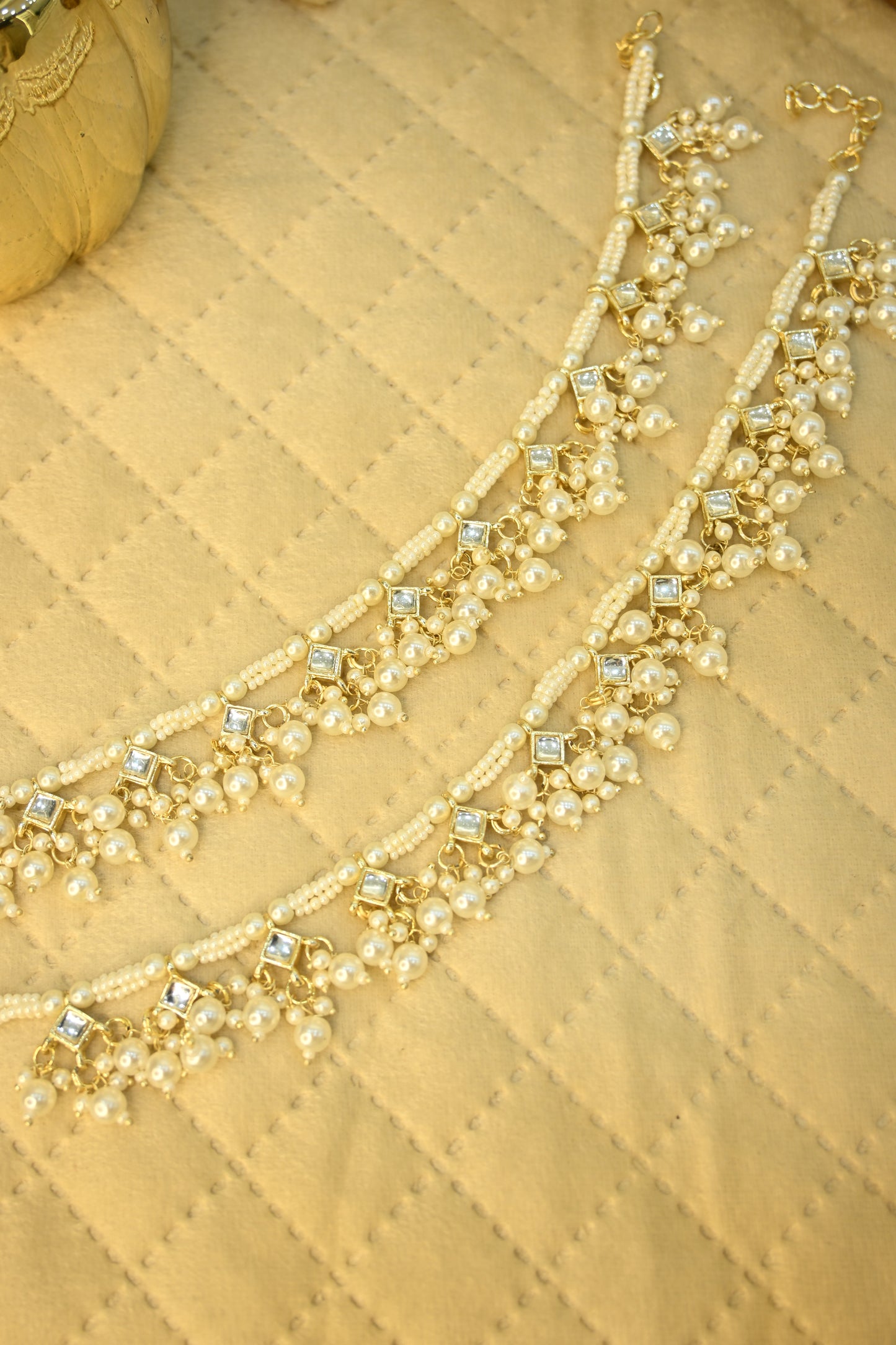 Pearl Beaded Anklet