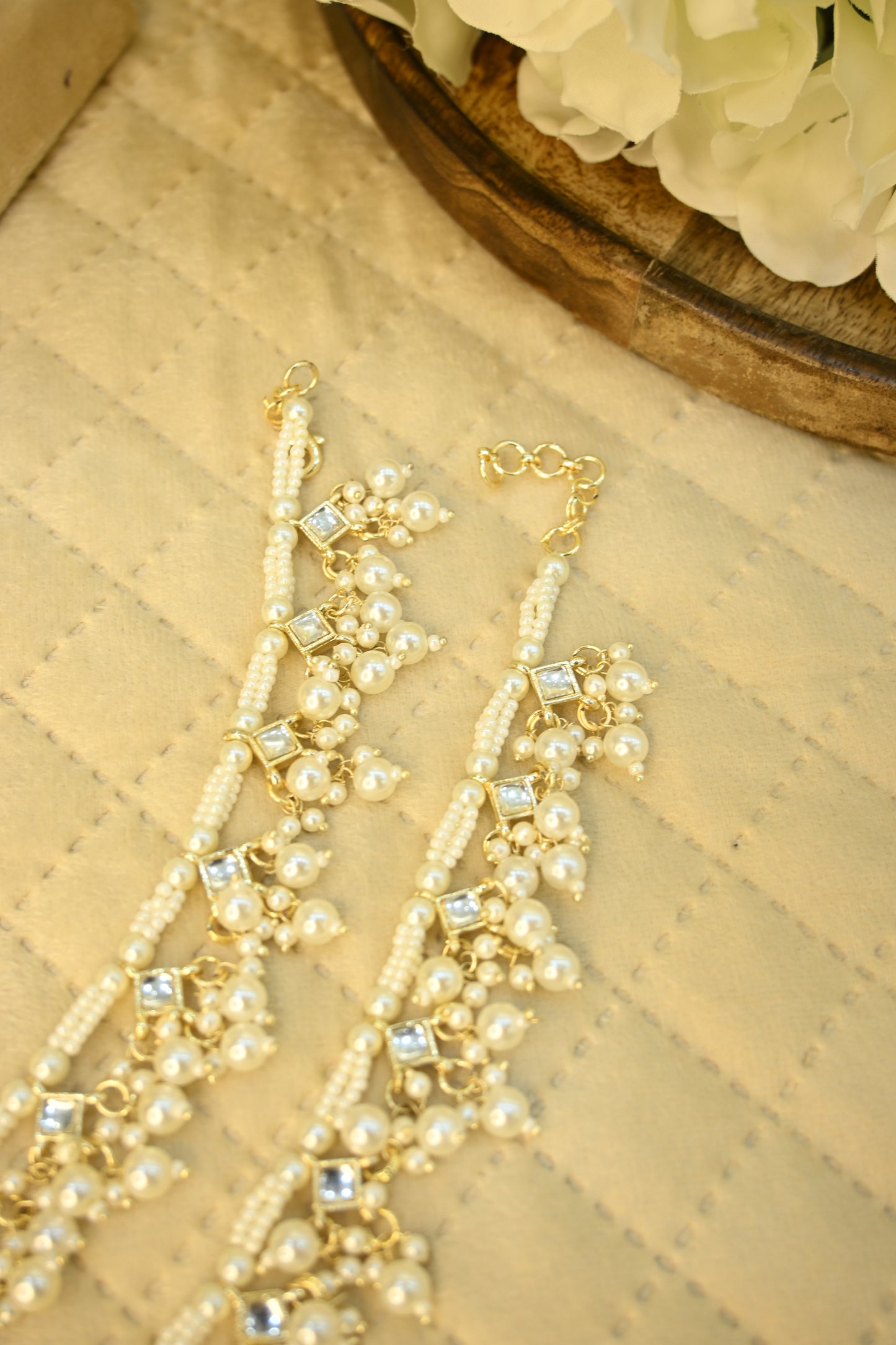 Pearl Beaded Anklet