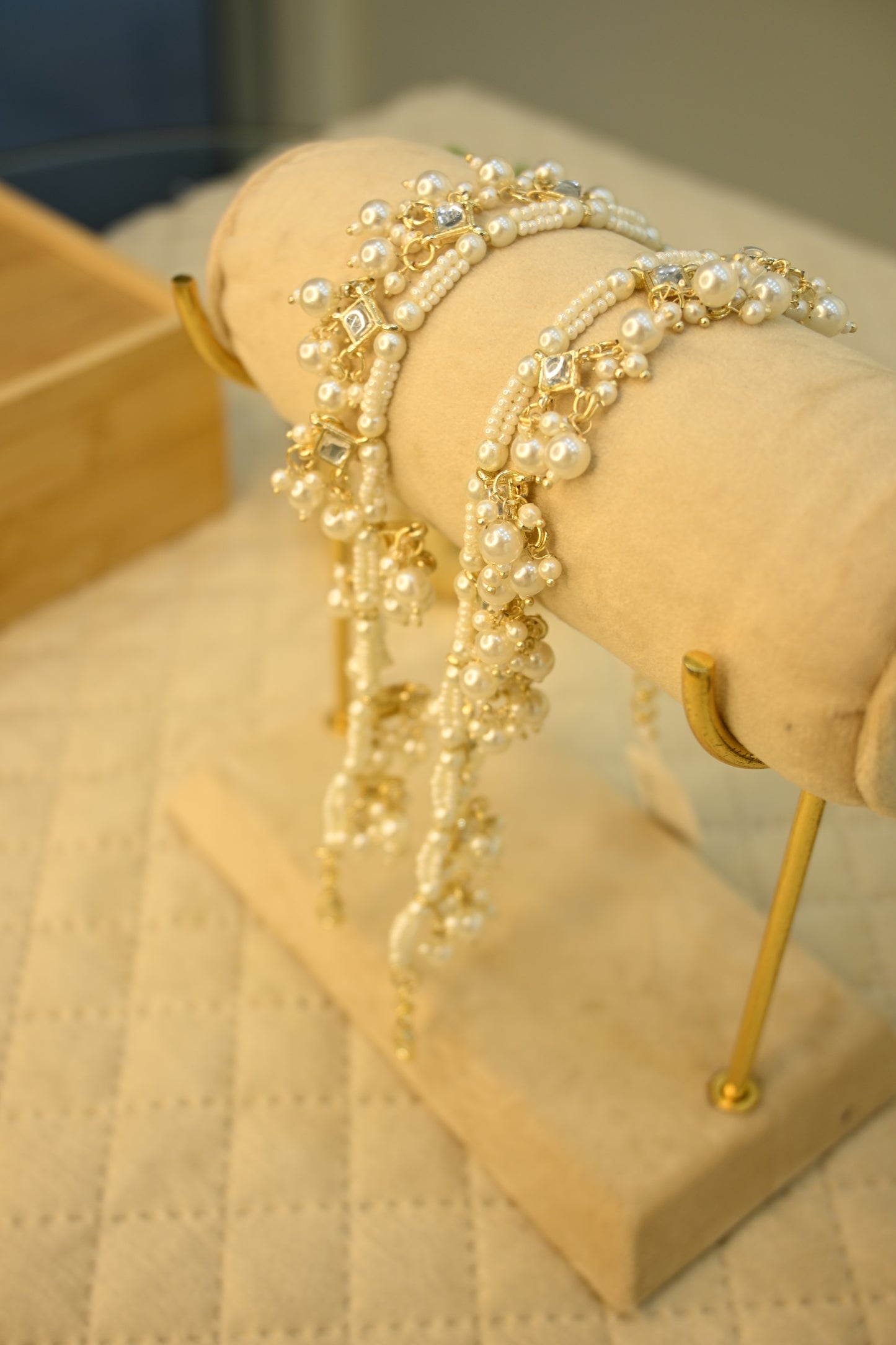 Pearl Beaded Anklet