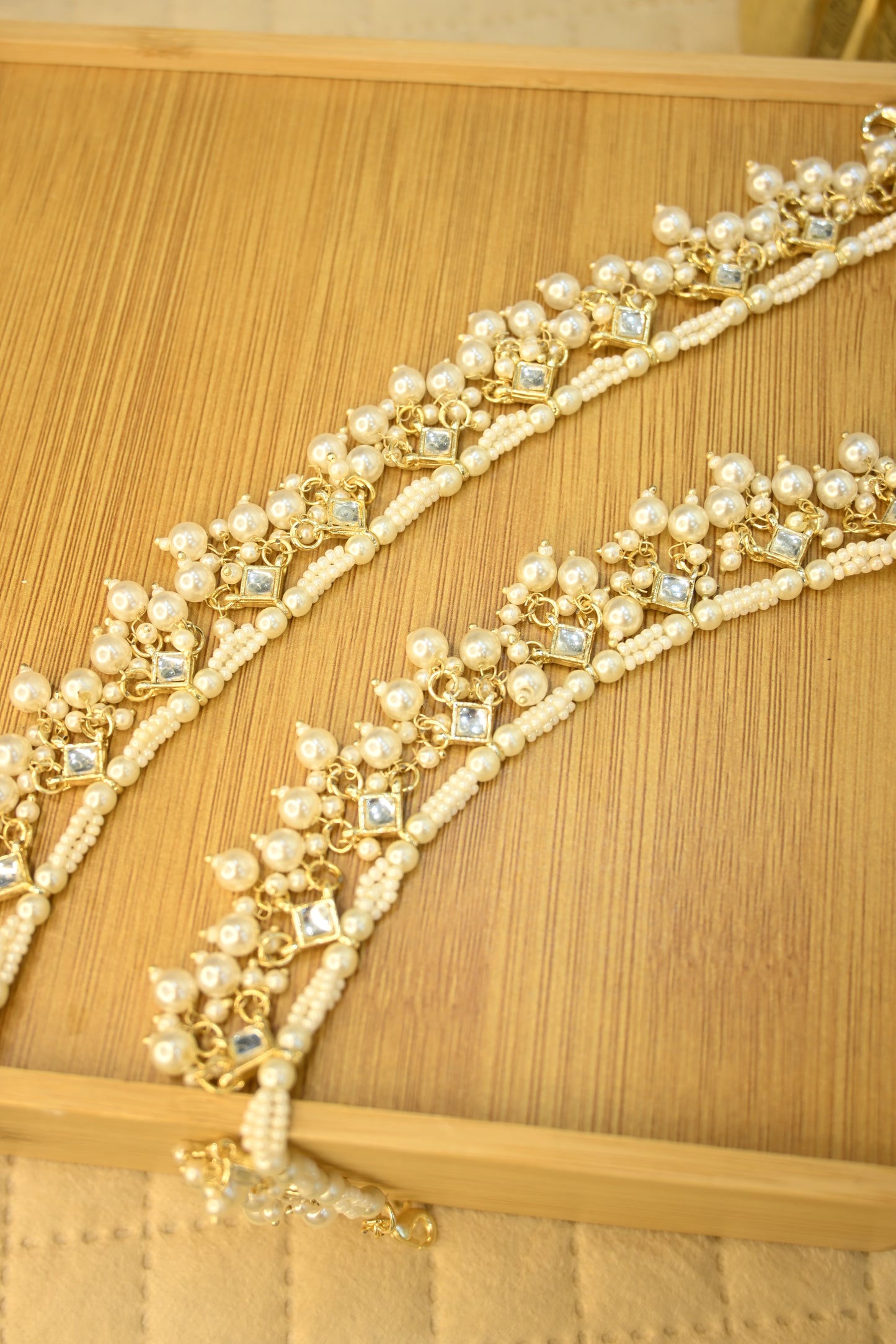 Pearl Beaded Anklet