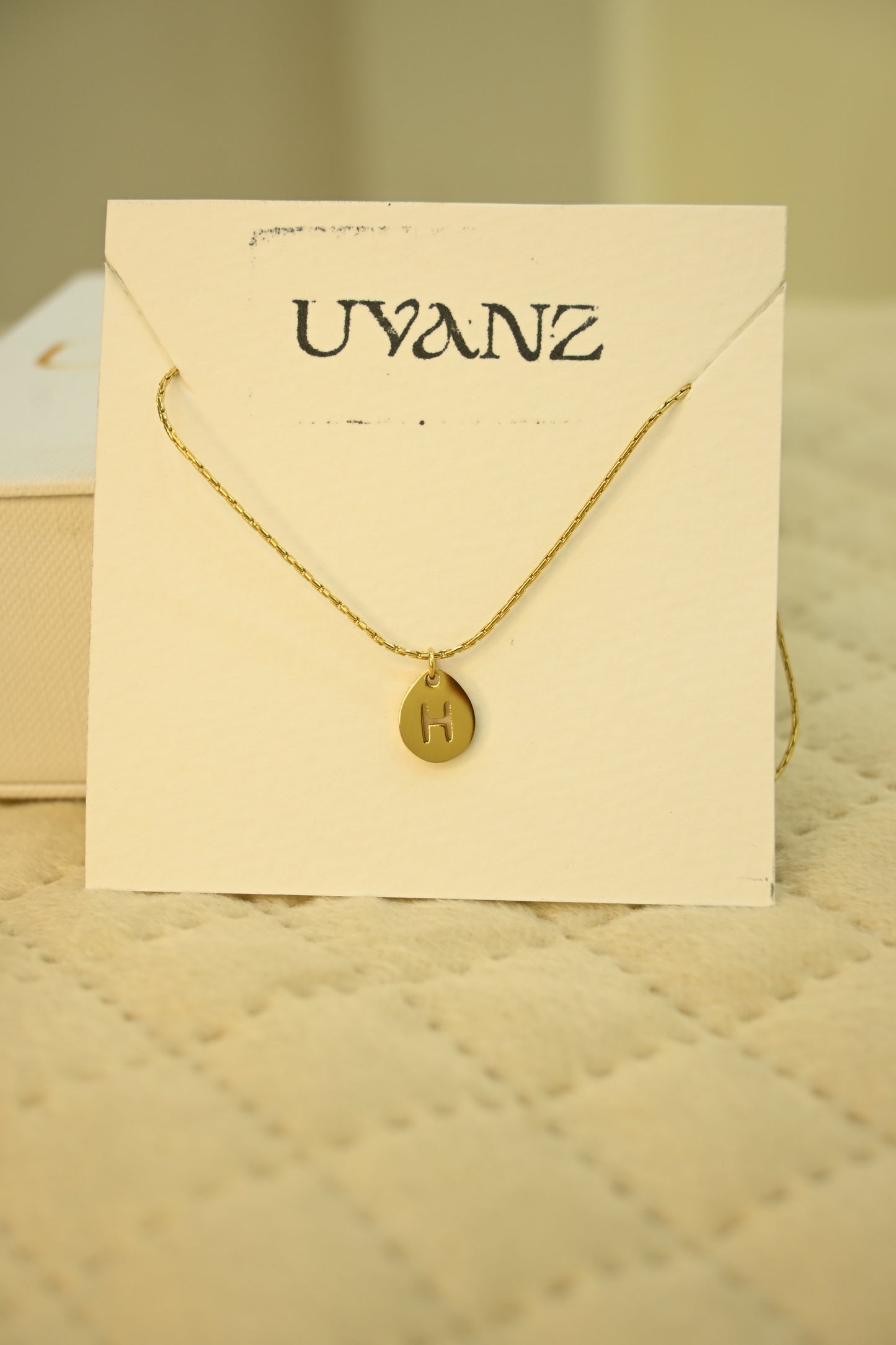 H" LETTER PENDANT