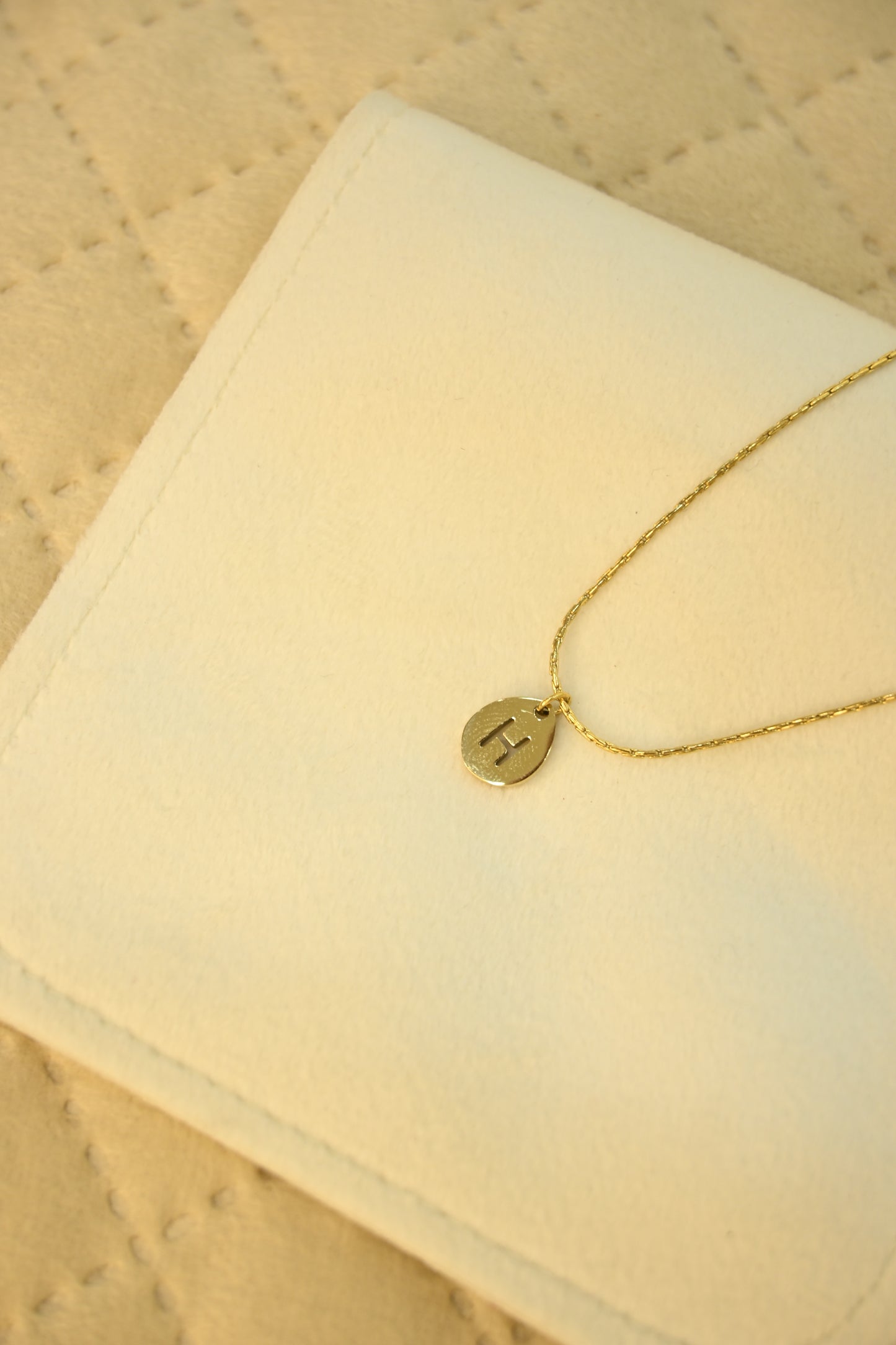 H" LETTER PENDANT