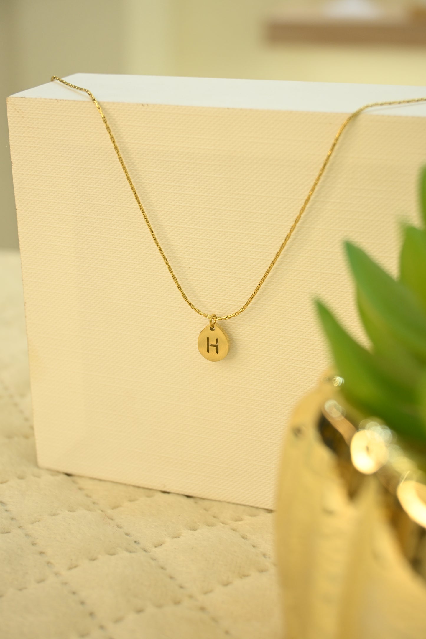 H" LETTER PENDANT