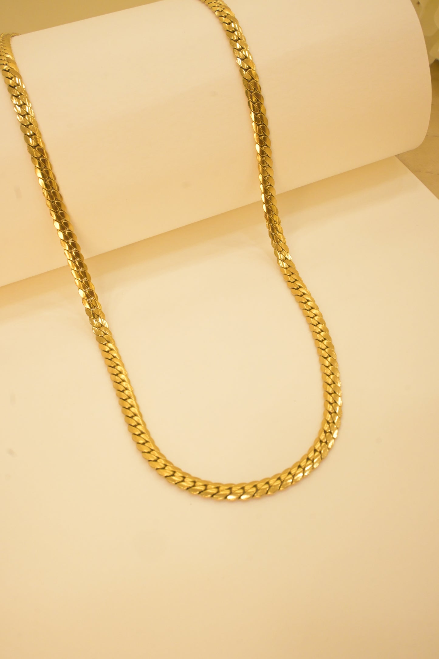 18k gold plated chain