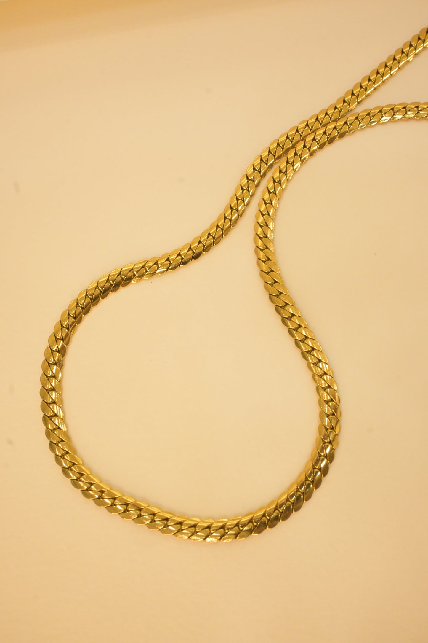 18k gold plated chain