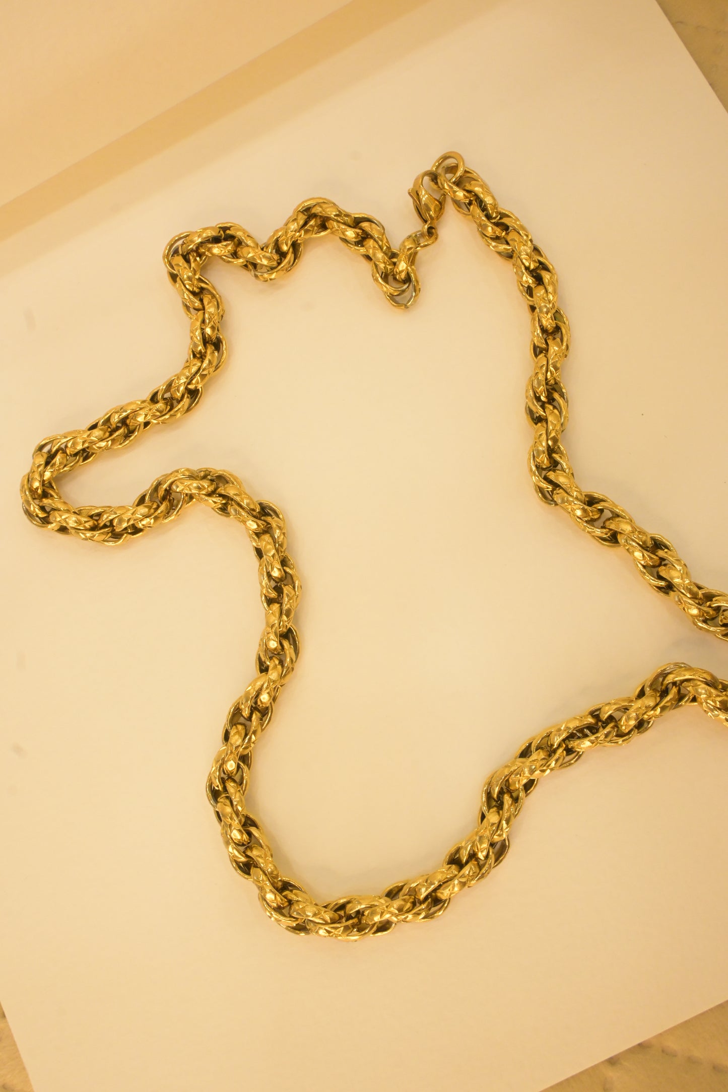 BOUNCER CHAIN 18K GOLD PLATED