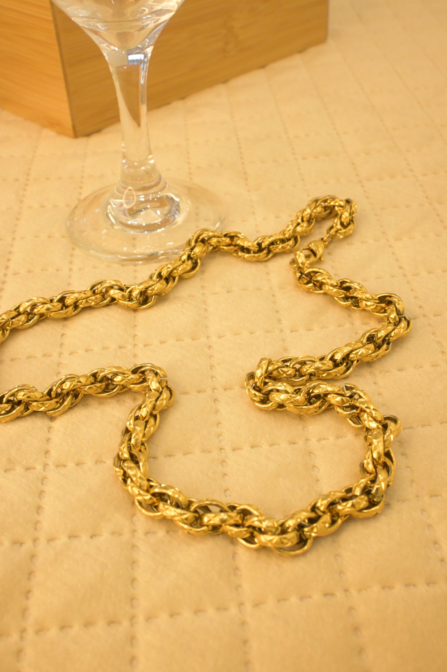 BOUNCER CHAIN 18K GOLD PLATED