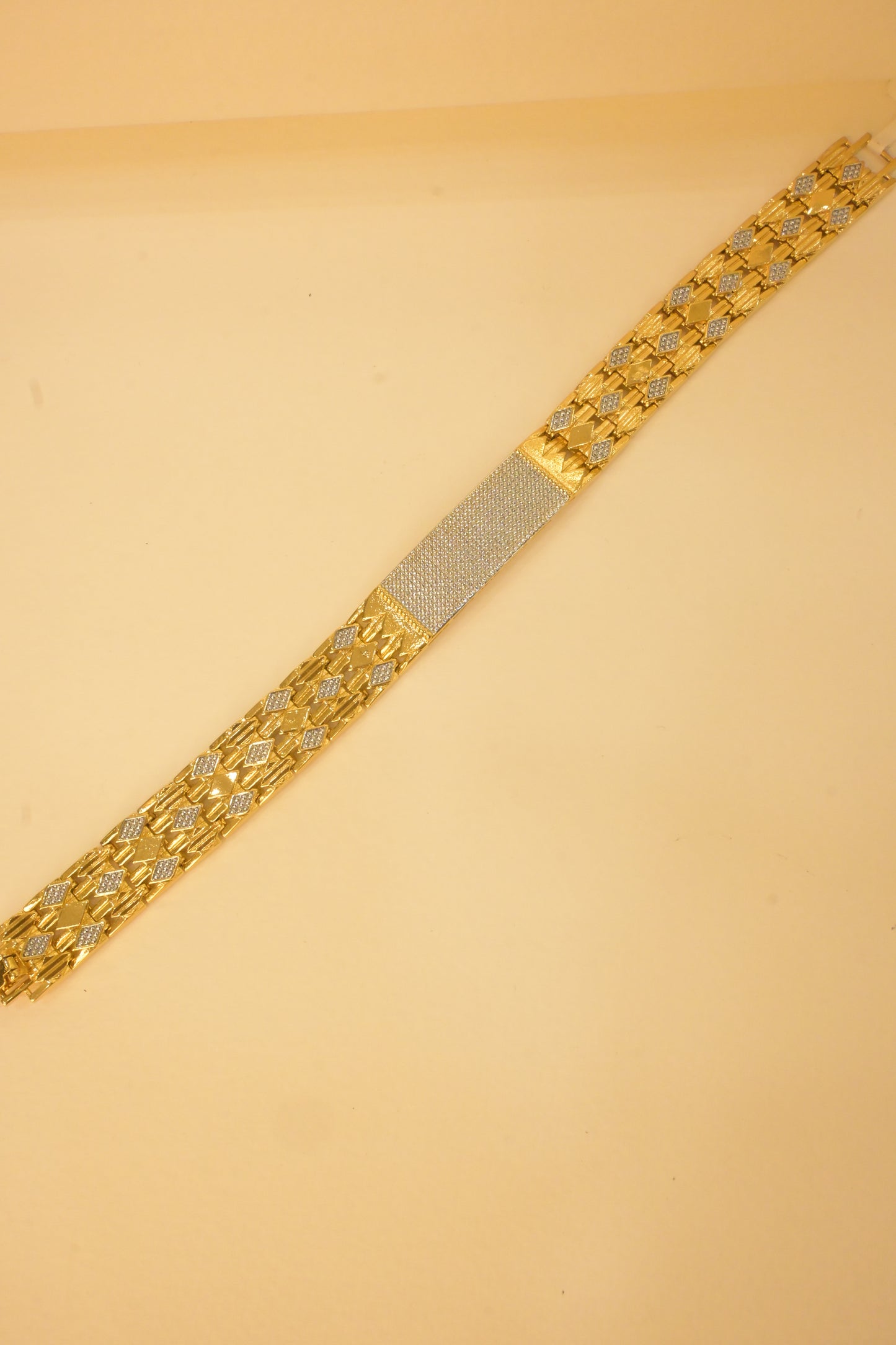 GOLD PLATED & CERAMIC BRACELET