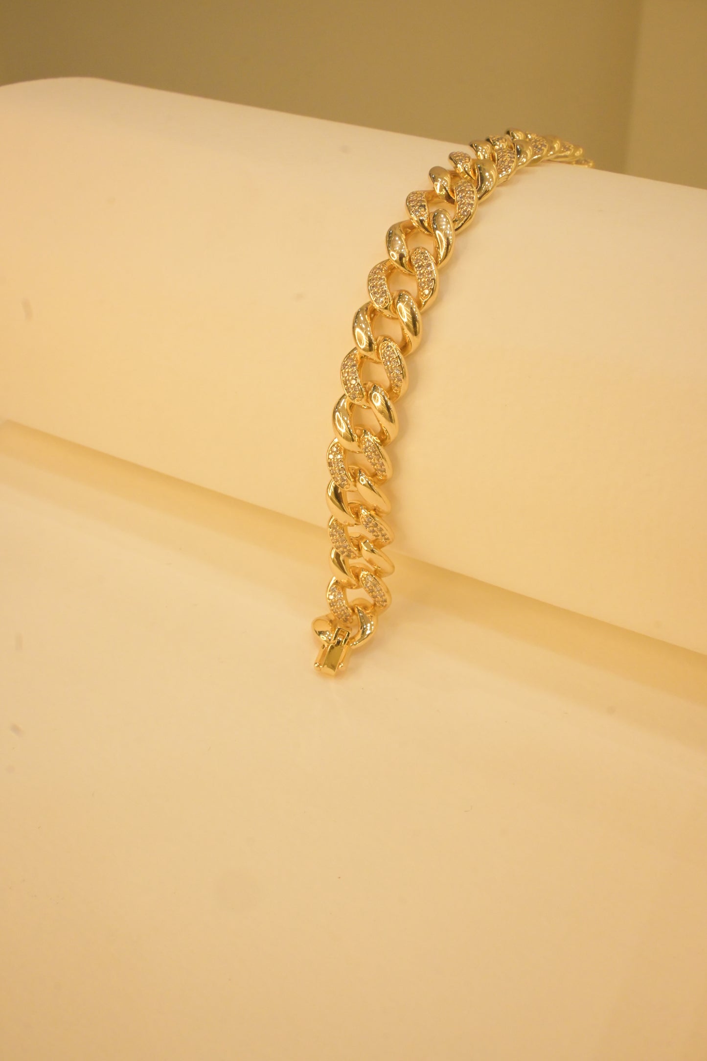 THIK GOLD PLATED BRACELET