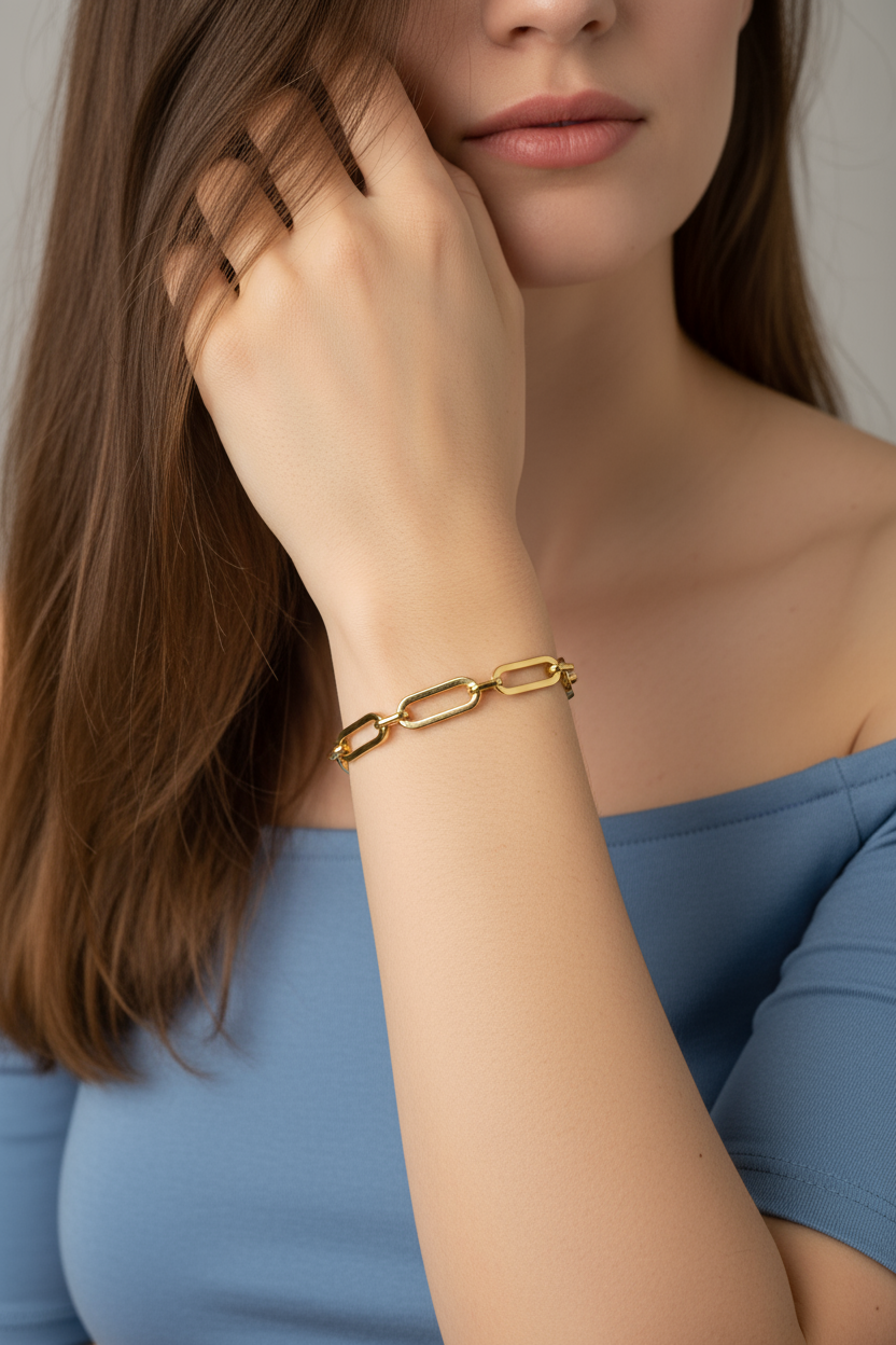 Bold Link Chain Bracelet