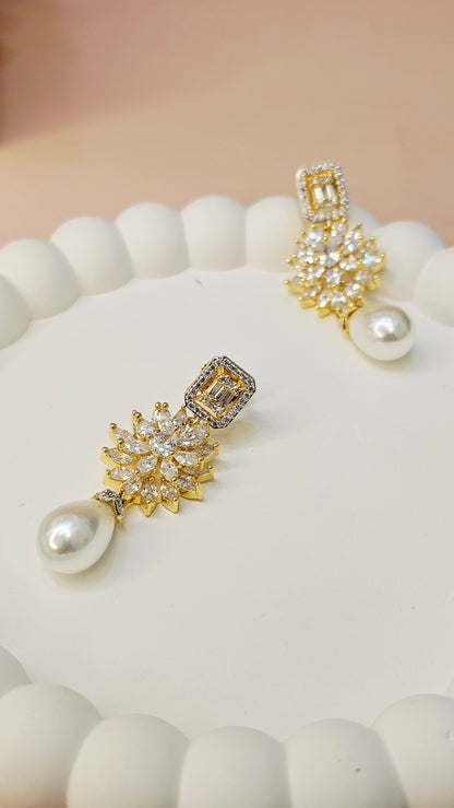 EARRING CUBIC ZIRCONIA