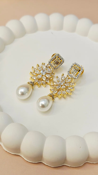 EARRING CUBIC ZIRCONIA