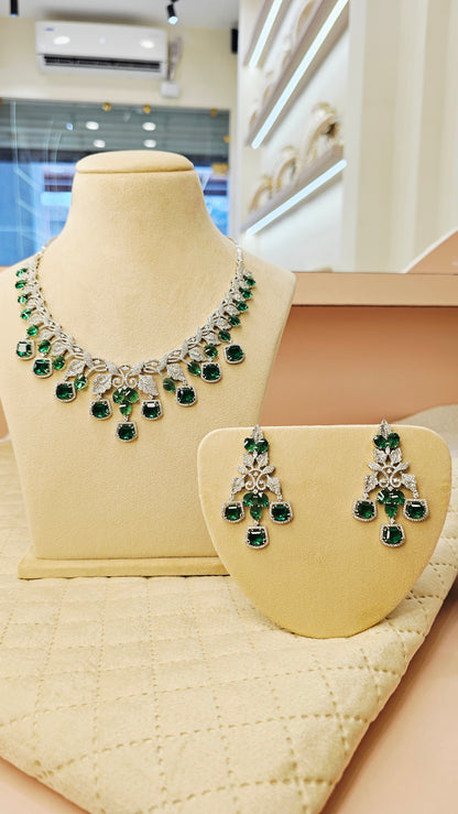 ZIRCONIA NECKLACE SET