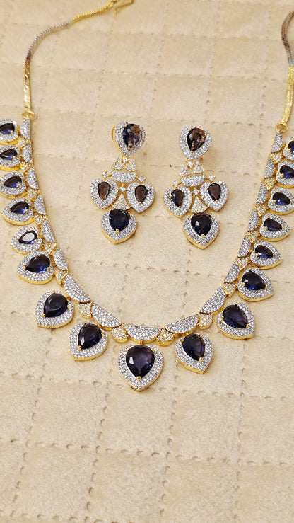ZIRCON NECKLACE SET
