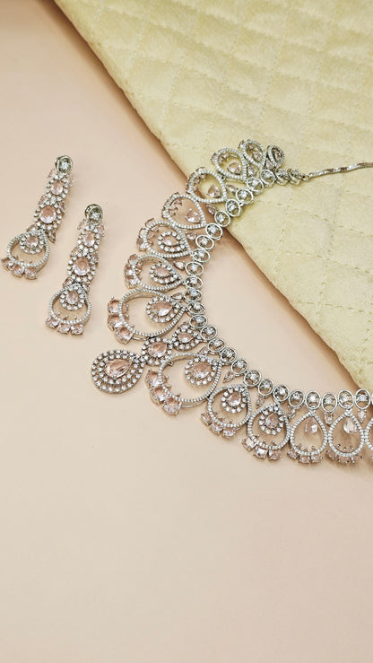 ZIRCONIA  NECKLACE SET