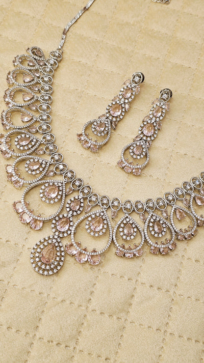 ZIRCONIA  NECKLACE SET