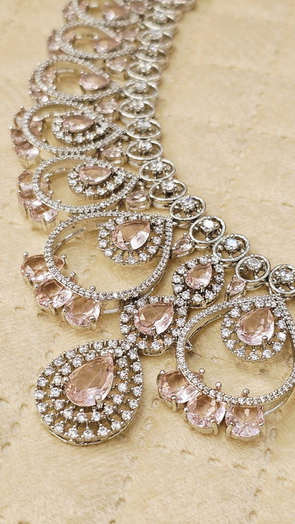 ZIRCONIA  NECKLACE SET