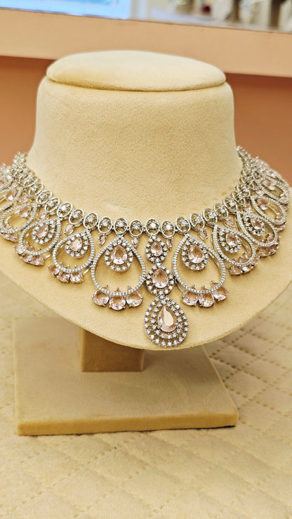 ZIRCONIA  NECKLACE SET