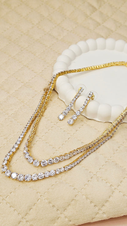 NECLACE SET ZIRCONIA