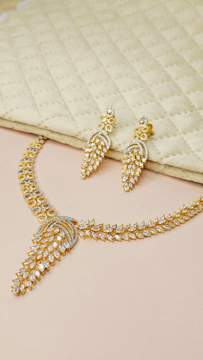 NECKLACE SET ZIRCONIA