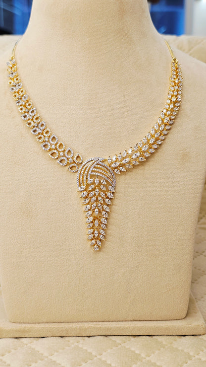 NECKLACE SET ZIRCONIA