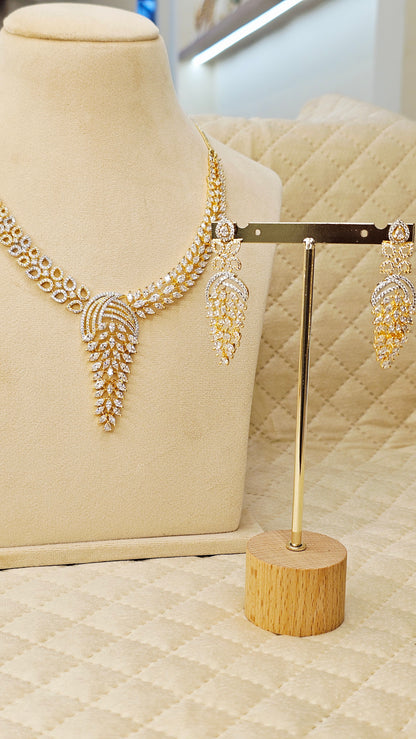 NECKLACE SET ZIRCONIA