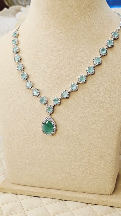 NECKLACE SET ZIRCONIA