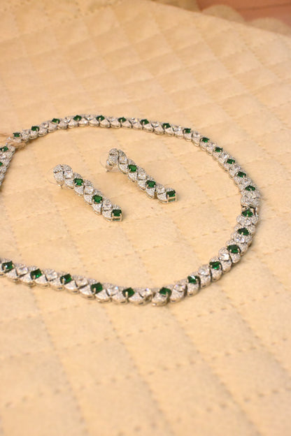 ZIRCON NECKLACE SET