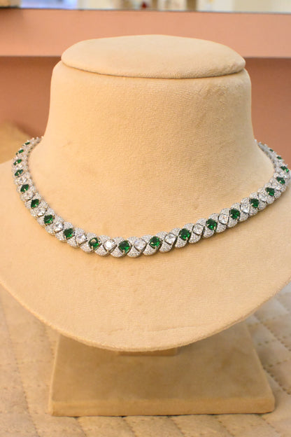 ZIRCON NECKLACE SET