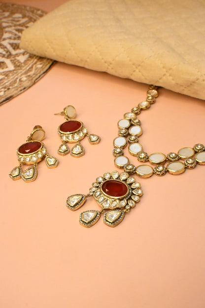 MOISSANITE NECKLACE SET