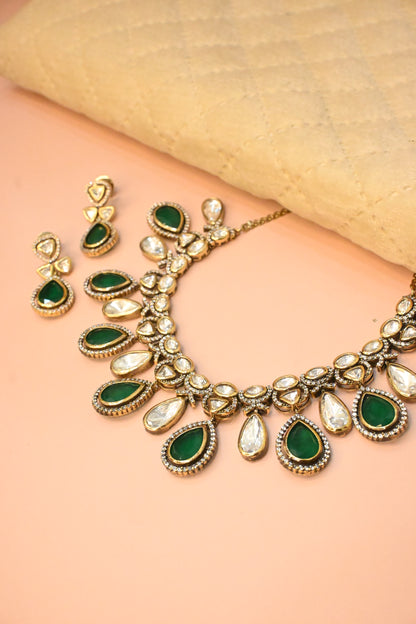 MOISSANITE NECKLACE SET