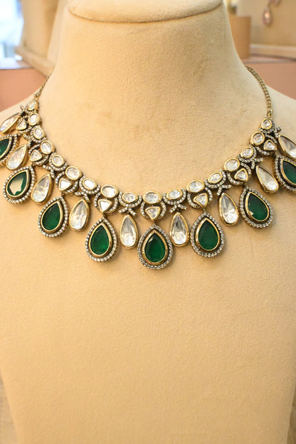 MOISSANITE NECKLACE SET