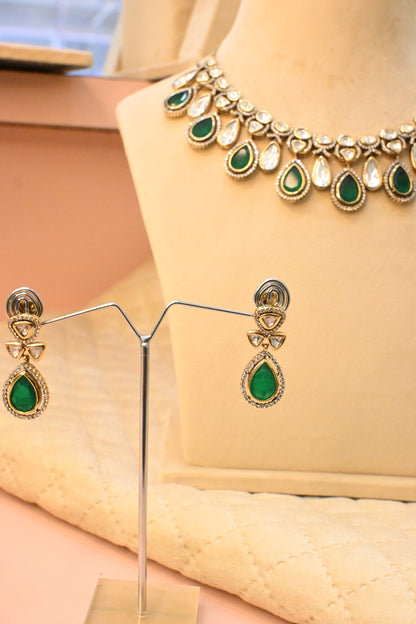 MOISSANITE NECKLACE SET