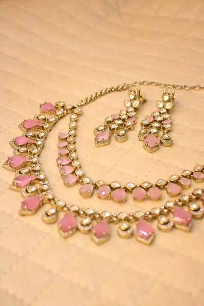 MOISSANITE NECKLACE SET