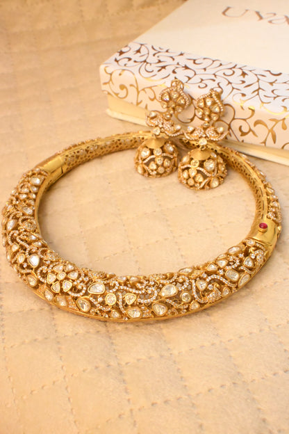 MOISSANITE  NECKLACE SET