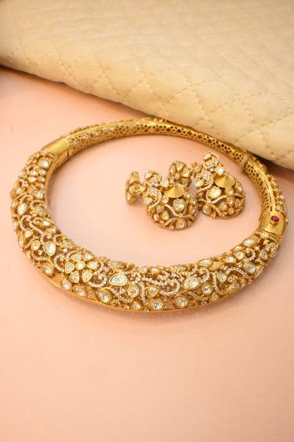 MOISSANITE  NECKLACE SET