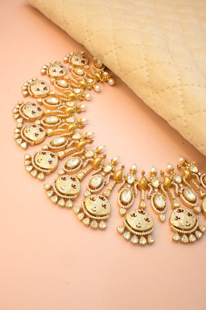 MOISSANITE NECKLACE SET